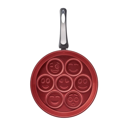 KARACA TALIA EMOJİ KIRMIZI PANCAKE KALIBI