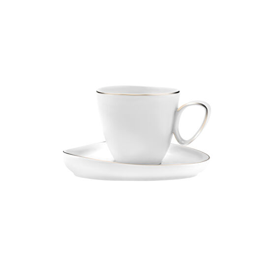 Karaca Tribe Streamline 28 Parça 6 Kişilik Kahvaltı/Servis Takımı Platin