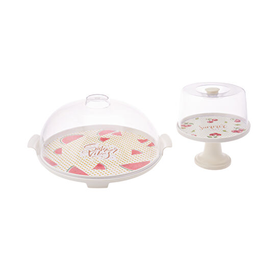 KARACA SUMMER VIBES ÇİLEKLİ BÜYÜK KEK FANUS