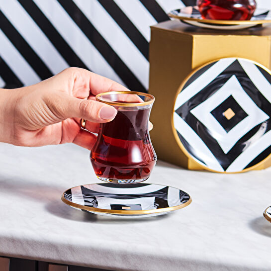 Karaca Playful 6 Kişilik Çay Seti