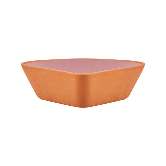 Karaca Baker Pembe Üçgen Kahvaltılık 15 cm