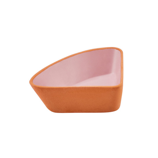 Karaca Baker Pembe Üçgen Kahvaltılık 15 cm
