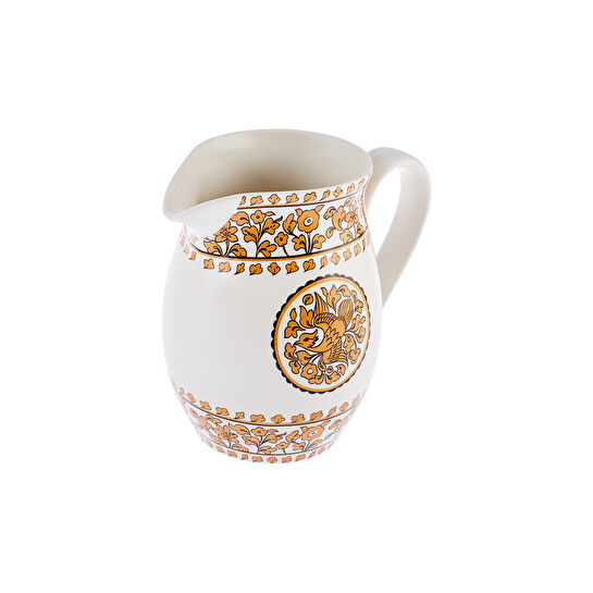 Karaca Paye Selçuklu Serisi Sarı Porselen İbrik 1500 ml