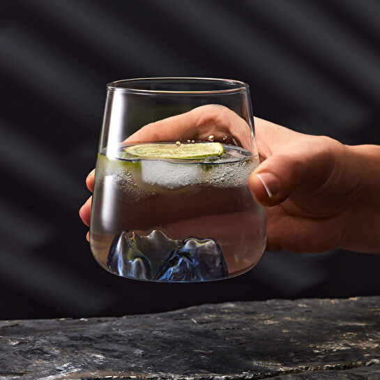 Karaca Volcano Blue Su Bardağı 400 ml