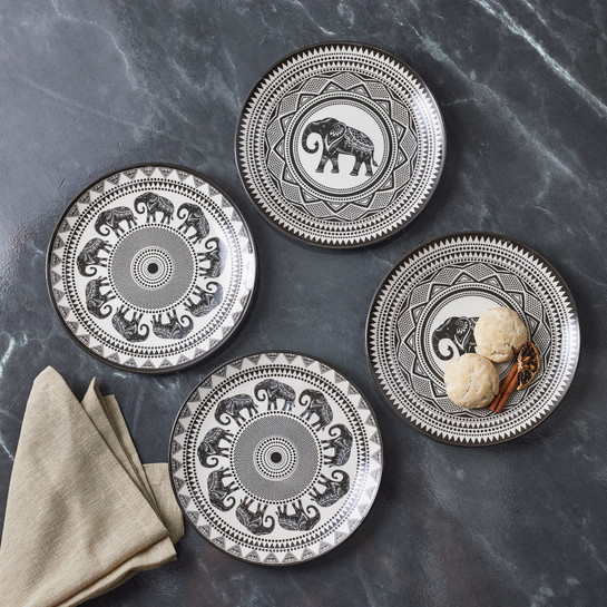 Karaca Fil 4 Parça Pasta Takımı 22 cm