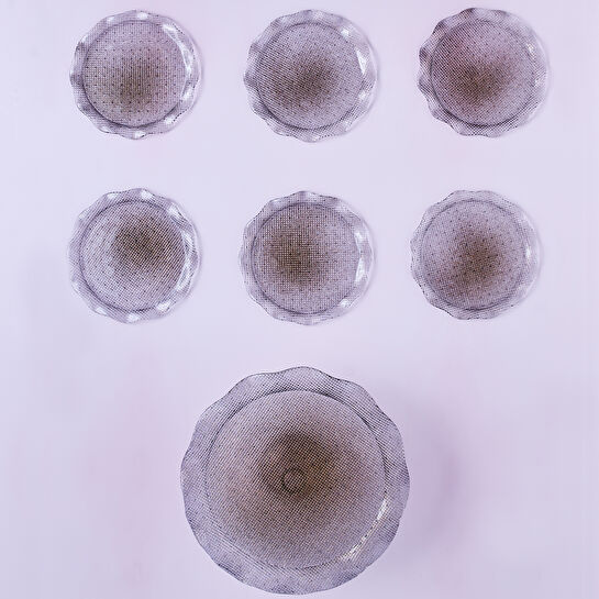 KARACA TUGİ 7 PARÇA PASTA/TATLI SETİ