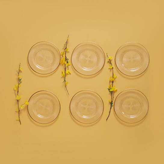 Karaca Ozark 6 Parça Pasta Seti 21 cm