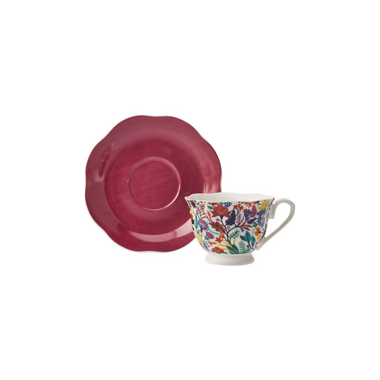 Karaca Nergis 6 Kişilik Kahve Fincan Takımı 80 ml