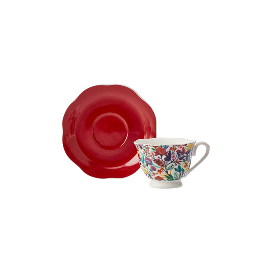 Karaca Nergis 6 Kişilik Kahve Fincan Takımı 80 ml