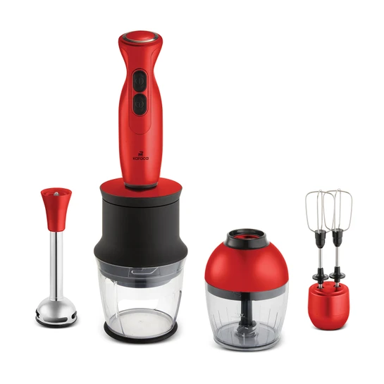 Karaca Spiral Doğrayıcı Blender Set Redgold 1000 W