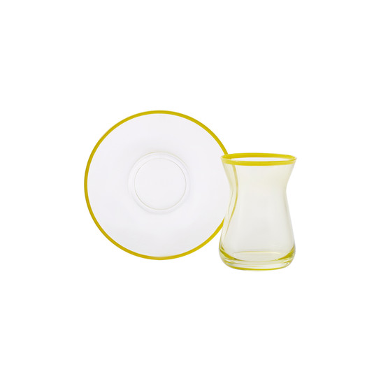 Karaca Sole 12 Parça 6 Kişilik Çay Seti 130 ml
