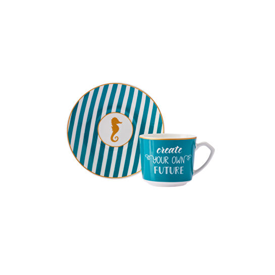 Karaca Şans 6 Kişilik Kahve Fincan Takımı 80 ml