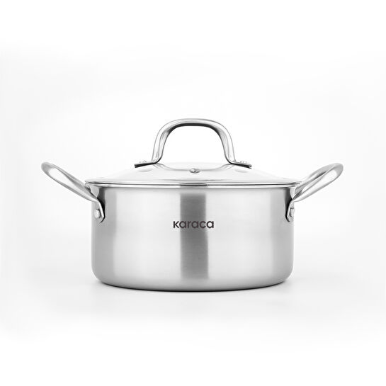Karaca PowerSteel 316+ Çelik İndüksiyon Tabanlı 7 Parça Tencere Seti