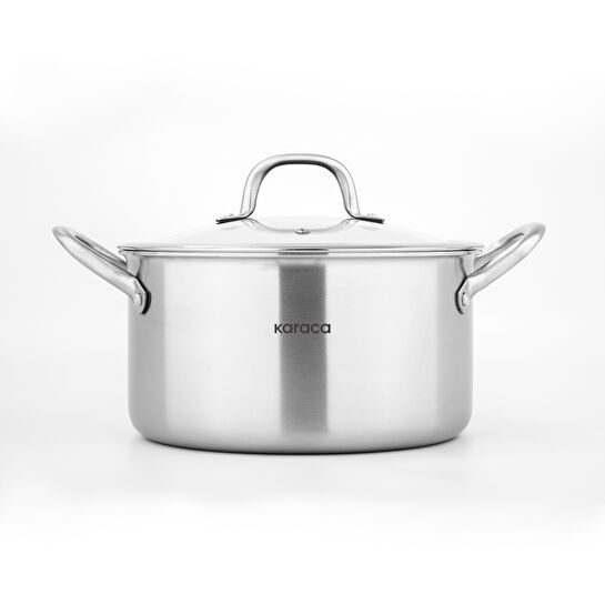Karaca PowerSteel 316+ Çelik İndüksiyon Tabanlı 7 Parça Tencere Seti