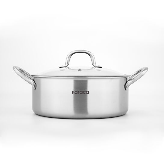 Karaca PowerSteel 316+ Çelik İndüksiyon Tabanlı 7 Parça Tencere Seti