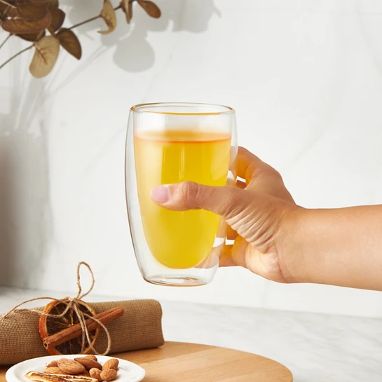 Karaca Pia Çift Cidarlı Meşrubat Bardağı 420 ml
