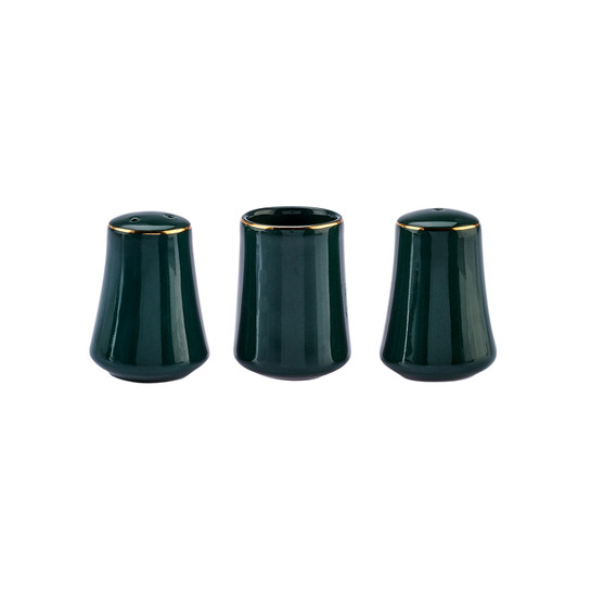 Karaca Elara Green White 57 Parça 12 Kişilik New Bone Yemek Takımı