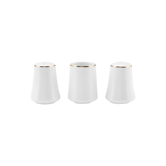Karaca Elara Green White 57 Parça 12 Kişilik New Bone Yemek Takımı