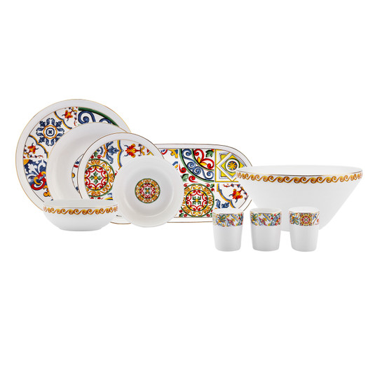 Karaca Streamline Milano New Bone 59 Parça 12 Kişilik Yemek Takımı