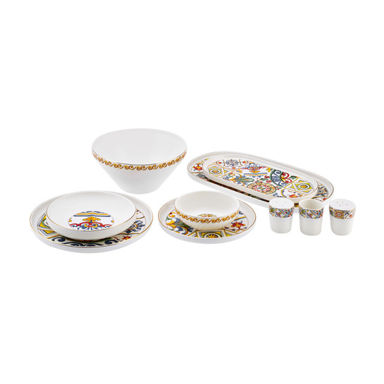 Karaca Streamline Milano New Bone 59 Parça 12 Kişilik Yemek Takımı