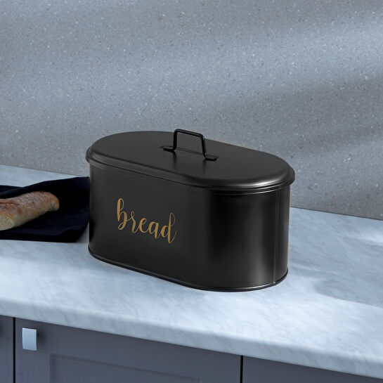 Karaca Monroe Ekmek Kutusu Siyah