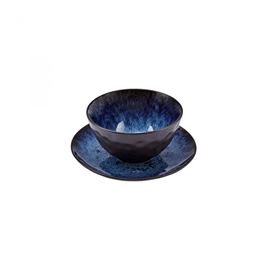 Karaca Marbella Reaktif Stoneware 18 Parça 6 Kişilik Yemek Takımı