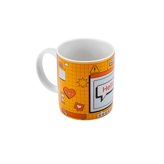 Karaca Motto Hello Kupa 360 ml