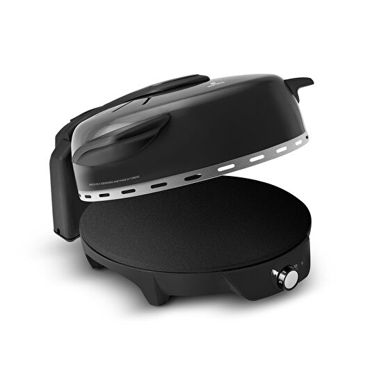 Karaca Gastro 10 in 1 Pizza Lahmacun ve Tandır Ekmeği Makinesi Biodiamond Matte Black