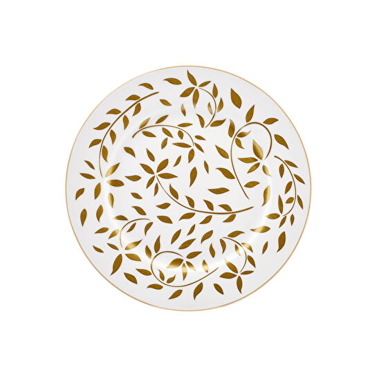 Karaca Roseanne Porselen 24 Parça 6 Kişilik Yemek Takımı Gold