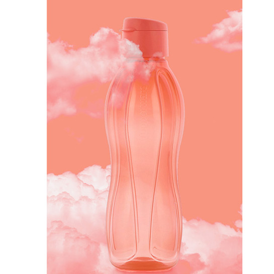Tupperware Eco+ Şişe Kolay Kapak 1 Litre Karpuz Pembe