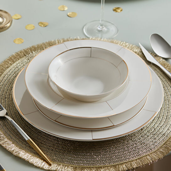 Karaca Millie New Bone 56 Parça 12 Kişilik Yemek Takımı