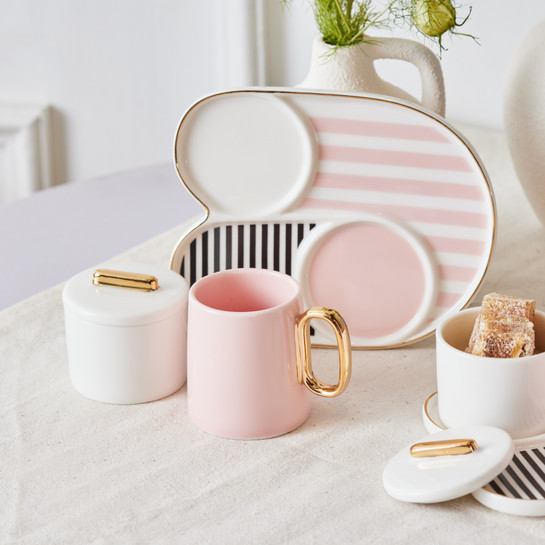 Karaca Jules Pembe 2 Kişilik Kahve Sunum Seti 80 ml
