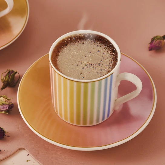 Karaca Akide 2 Kişilik Kahve Fincan Takımı 80 ml
