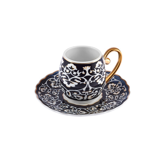 Karaca Serik 6 Kişilik Kahve Fincan Takımı 90 ml