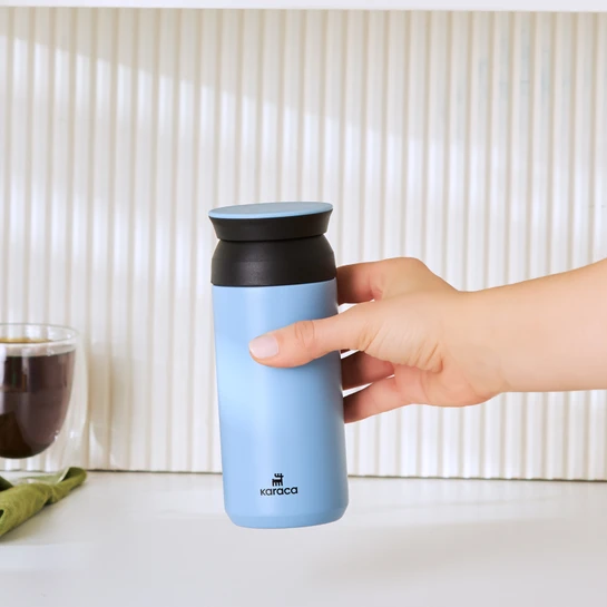 Karaca Rainbow Çelik Termos Blue 350 ml