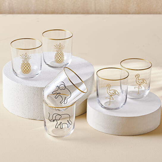 Karaca Tropica 6'lı Su Bardağı 310 ml