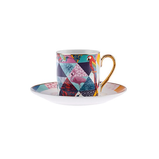 Karaca Porto 6 Kişilik Kahve Fincan Takımı 90 ml