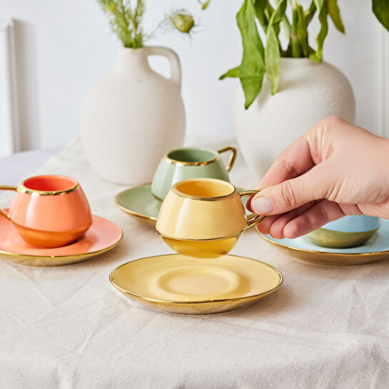 Karaca Solaris 4 Kişilik Kahve Fincan Takımı 100 ml