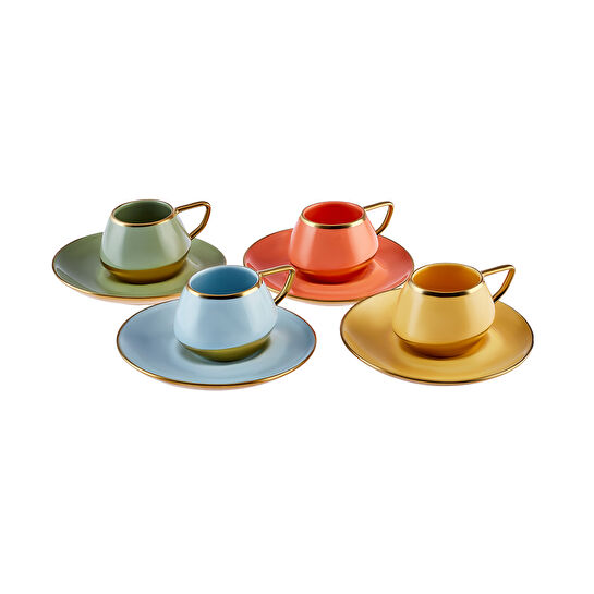 Karaca Solaris 4 Kişilik Kahve Fincan Takımı 100 ml