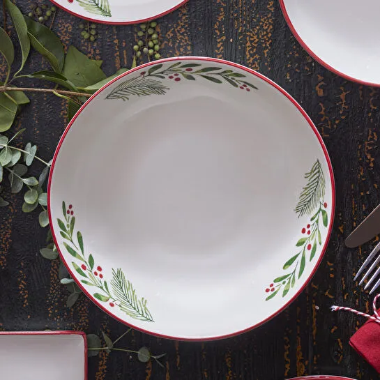 Karaca New Year Appa Çukur Tabak 21 cm