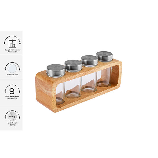 Karaca Warren 4 lü Baharat Takımı