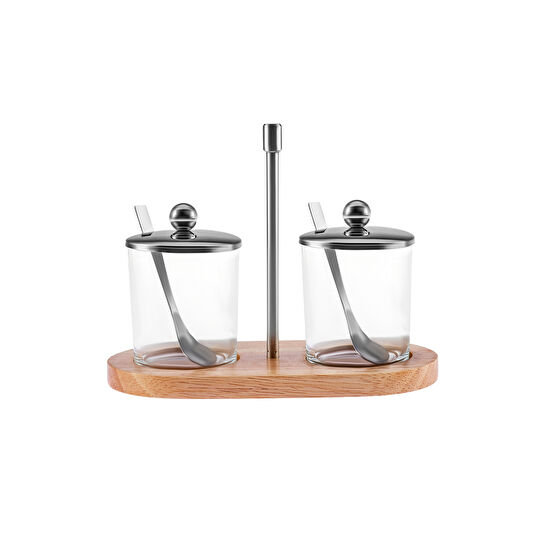 KARACA OMEDA 2'Lİ CAM BAHARAT TAKIMI