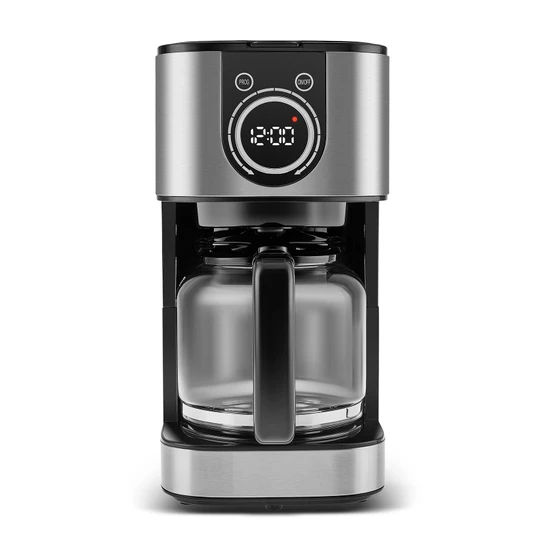 Karaca 2303 Zaman Ayarlı Otomatik Inox Filtre Kahve Makinesi XL 15 Fincan