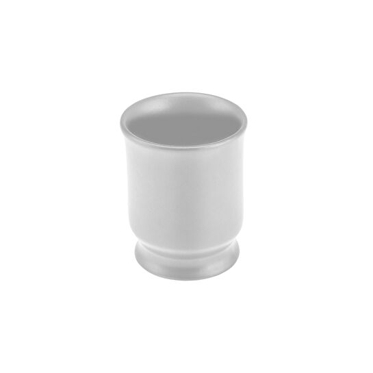 Karaca Merlin Tek Kişilik Seramik Büyük Boy Kahve Fincanı 115 ml Beyaz