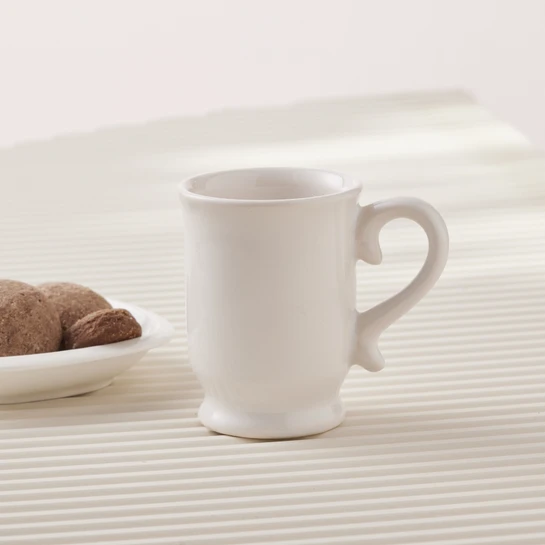Karaca Merlin Kupa 140 ml Beyaz
