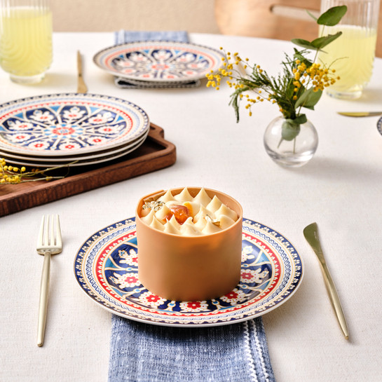 Karaca Söğüt 6 Kişilik Pasta Takımı 19 cm