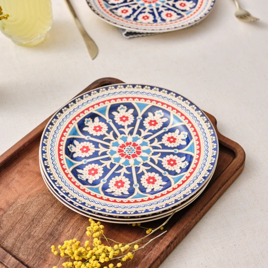 Karaca Söğüt 6 Kişilik Pasta Takımı 19 cm
