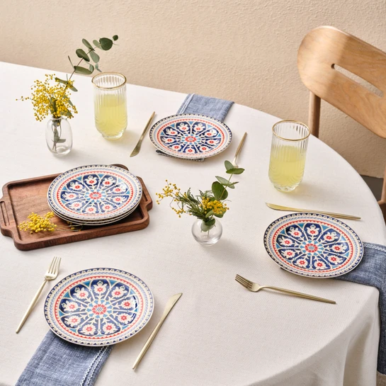 Karaca Söğüt 6 Kişilik Pasta Takımı 19 cm