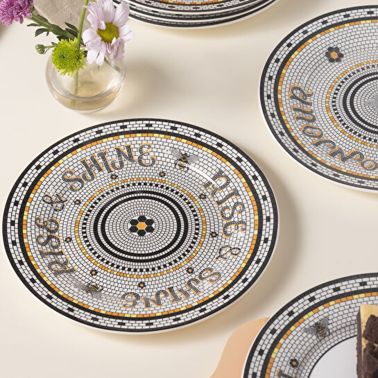 Karaca Maya 6 Kişilik Pasta Takımı 19 cm