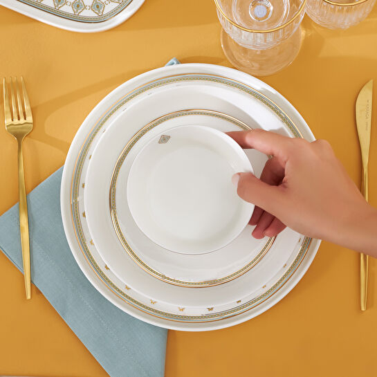 Karaca Streamline Dorothy New Bone 59 Parça 12 Kişilik Yemek Takımı